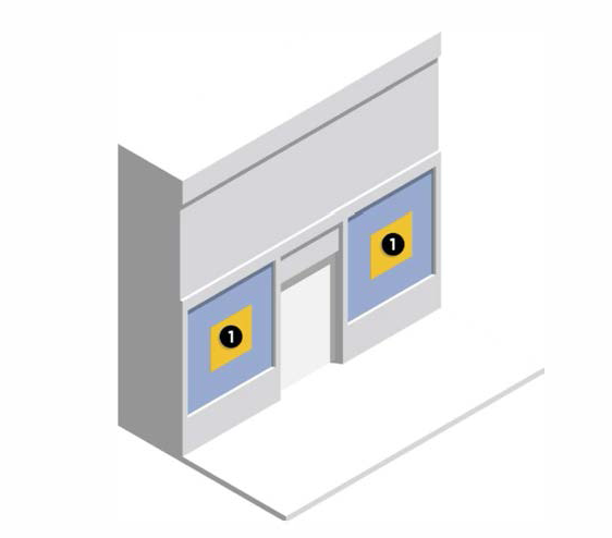Figure 13-1-187(5): Window Signs