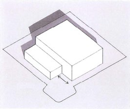 Figure 3.12-b Massing Offsets.