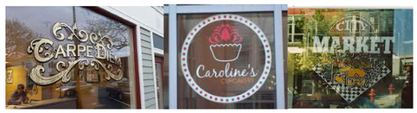 Figure 10: Window Signs Illustrative Examples