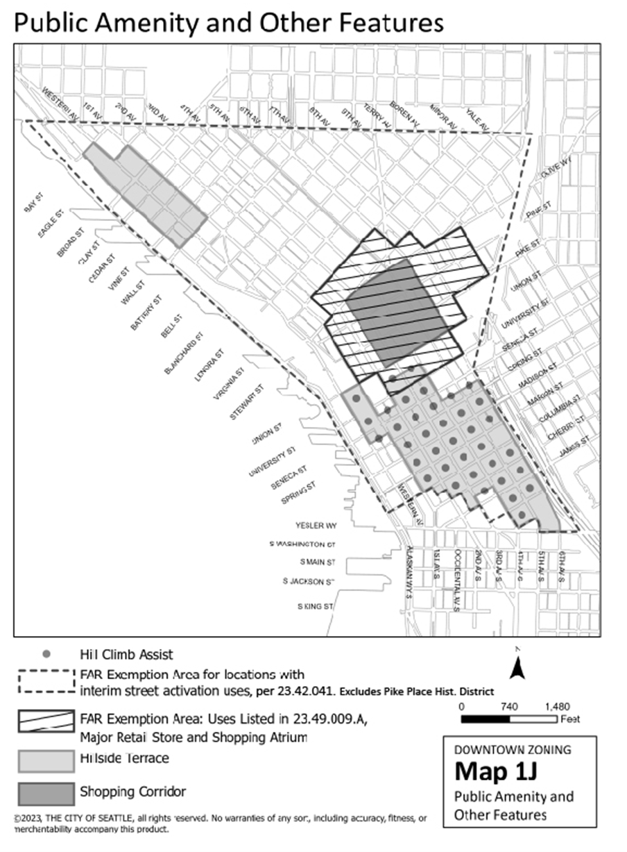 Map 1J: Public Amenity Features