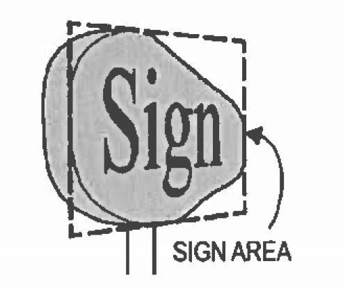 Figure 5:22-3 Freestanding Sign