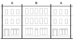 Figure 4.2-1: Fenestration Proportions: Minimum differences to achieve subsection (B)
