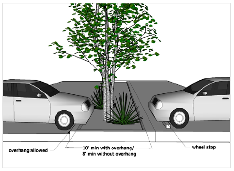Figure 4.4-4: Interior Landscaped Area