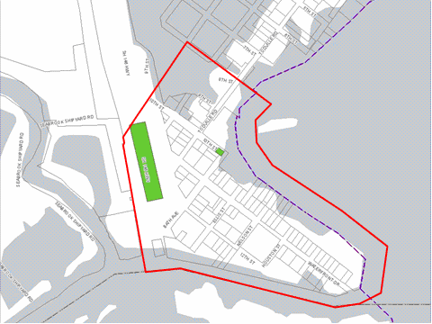 The point overlay district