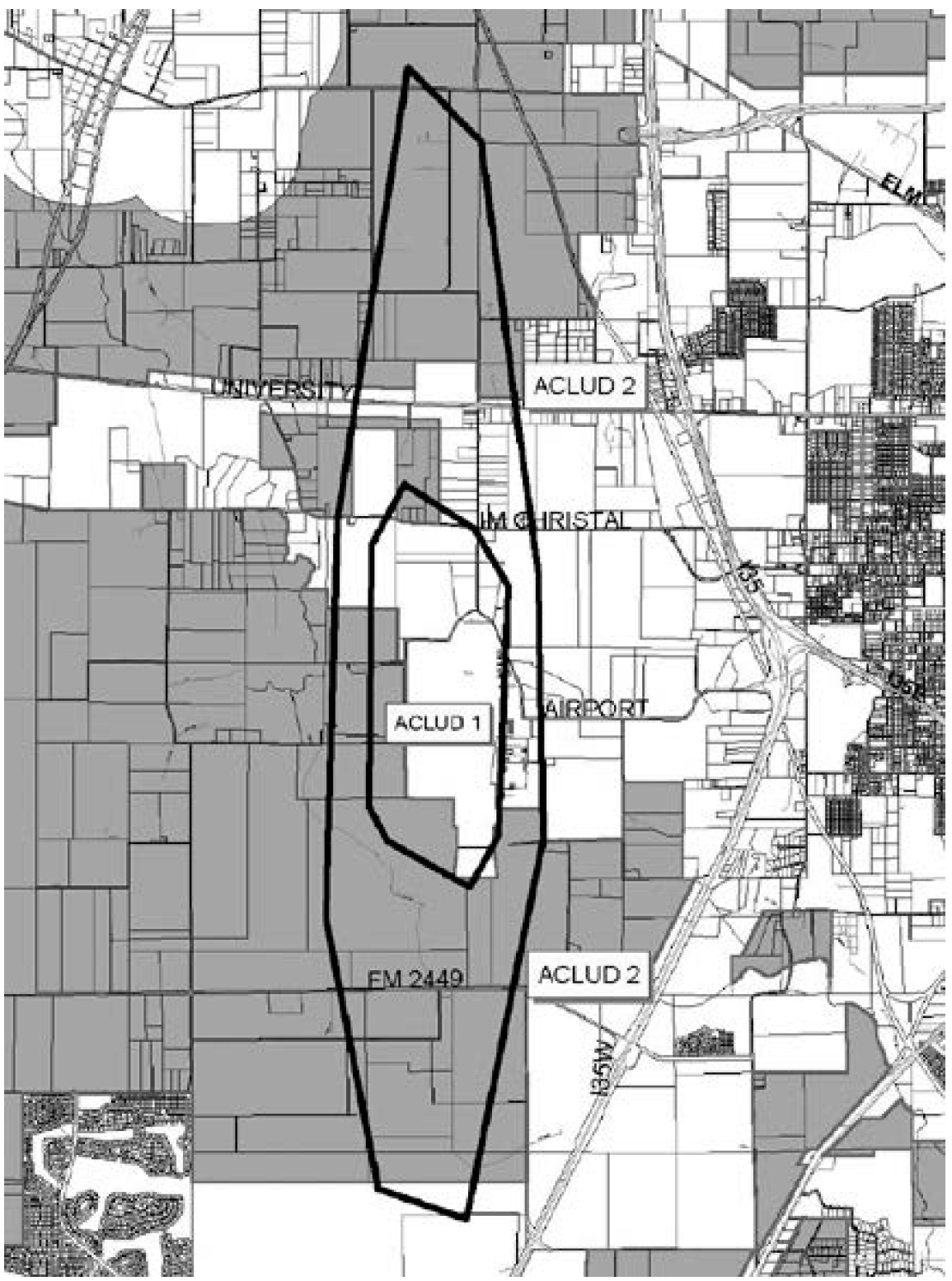Figure 4.5-2: Airport Compatibility Land Use District Map