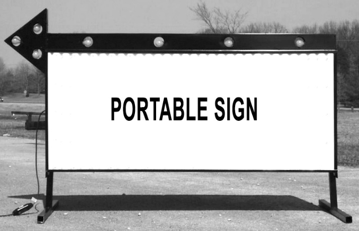 Portable Sign