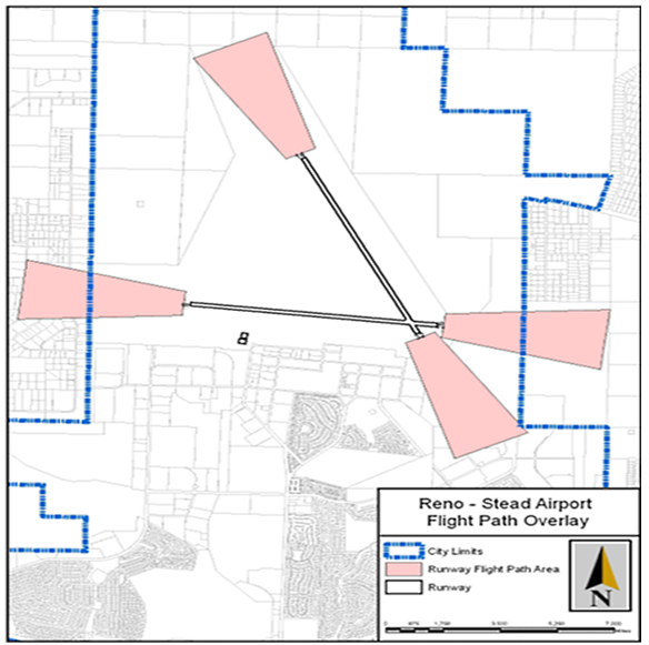 Figure 2-2: Reno-Stead Airport Critical Areas