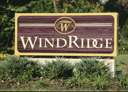 Landscaped Ground Sign