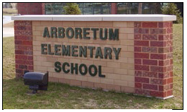 Example of monument sign