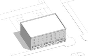On Activity Class A and B streets, surface parking must be set back from the street and located behind a building.