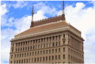 Many of Fresno's cherished historic buildings have articulated upper and lower floors.