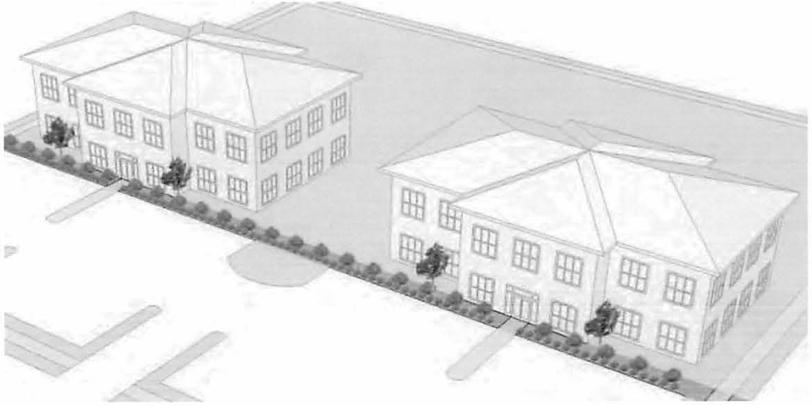 FIGURE 8.5: EXAMPLE BUILDING YARD