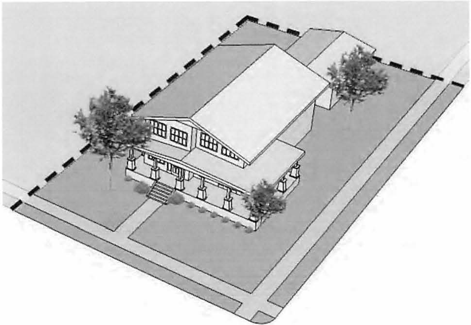 FIGURE 8.6: EXAMPLE RESIDENTIAL YARD