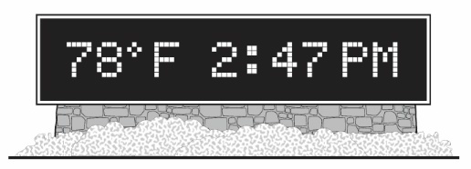 Figure 19.620.150.B: Electronic Message Center Sign