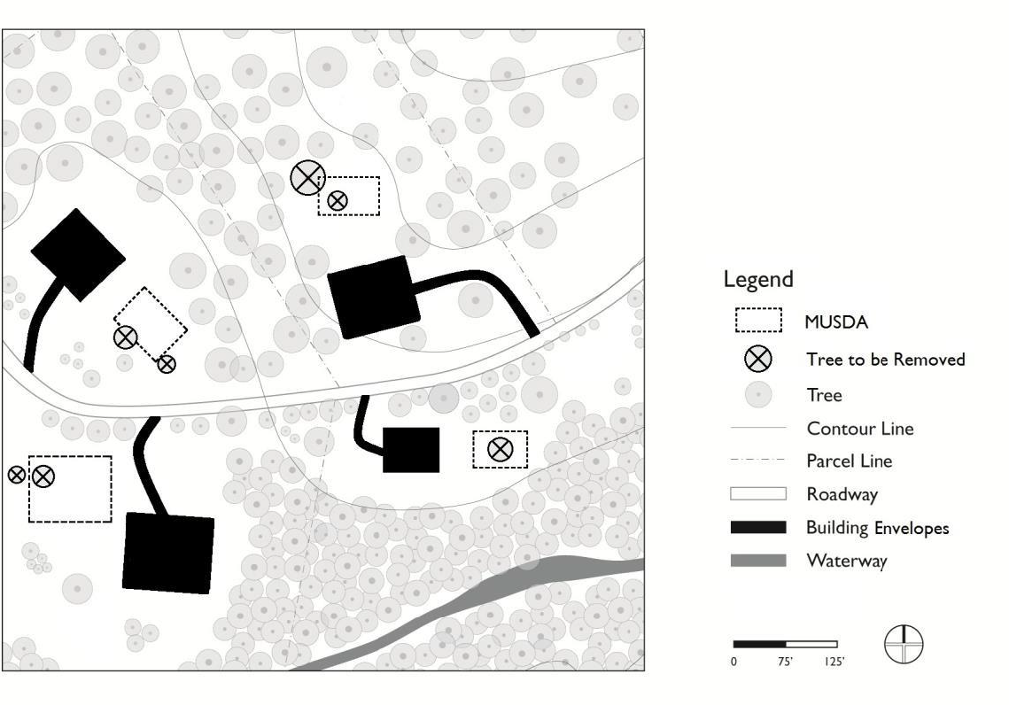 Figure 11.44.080(c): Locating Housing Sites/Building Envelopes