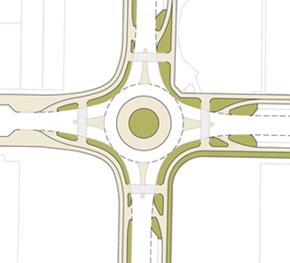 Figure 3809: Illustration of Roundabout