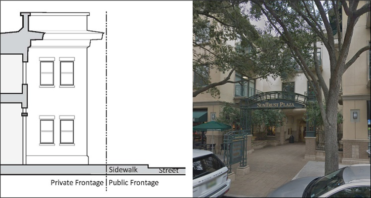 Figure 3843C: Forecourt Illustrations