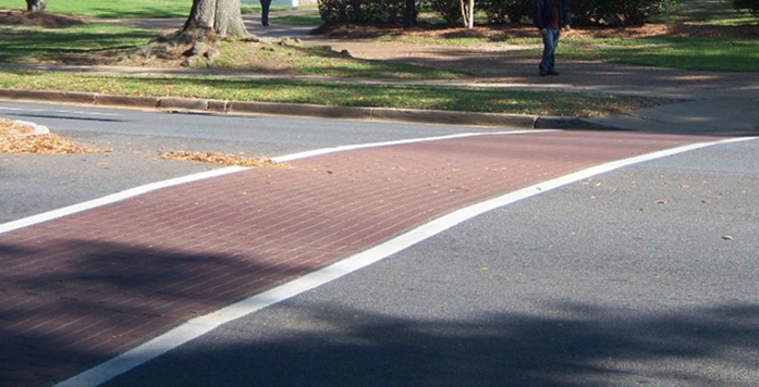 Figure 5107C: Contrasting Drive Aisle Crossing