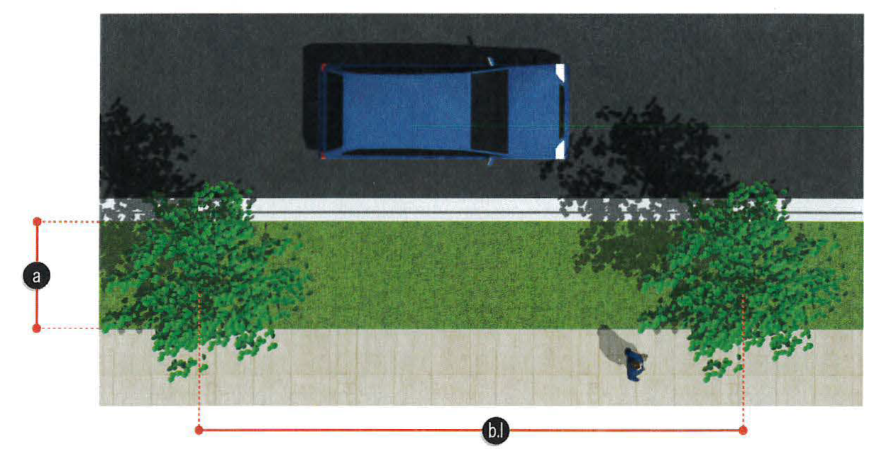 Figure 15: Residential Streetscape Landscape Zone