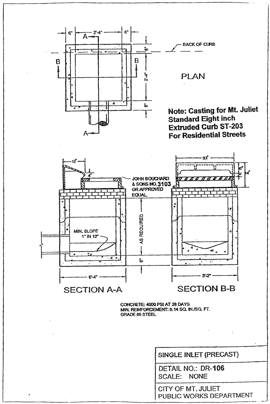 Njdot Standard Details Drawings