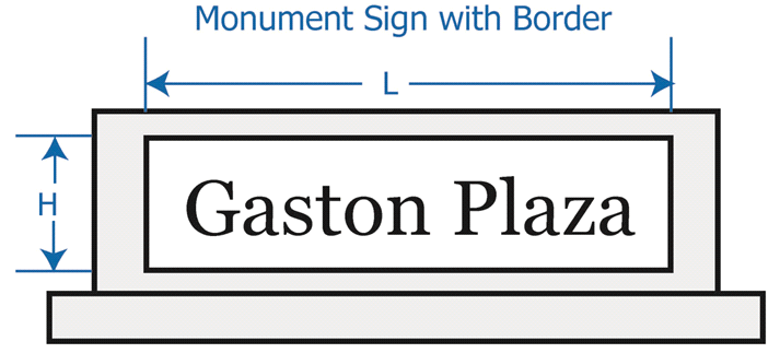 Chapter 12 Signs Unified Development Ordinance Gastonia Nc Municode Library