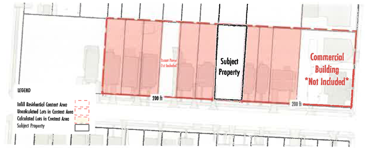 Image depicting the Infill Residential Context Area