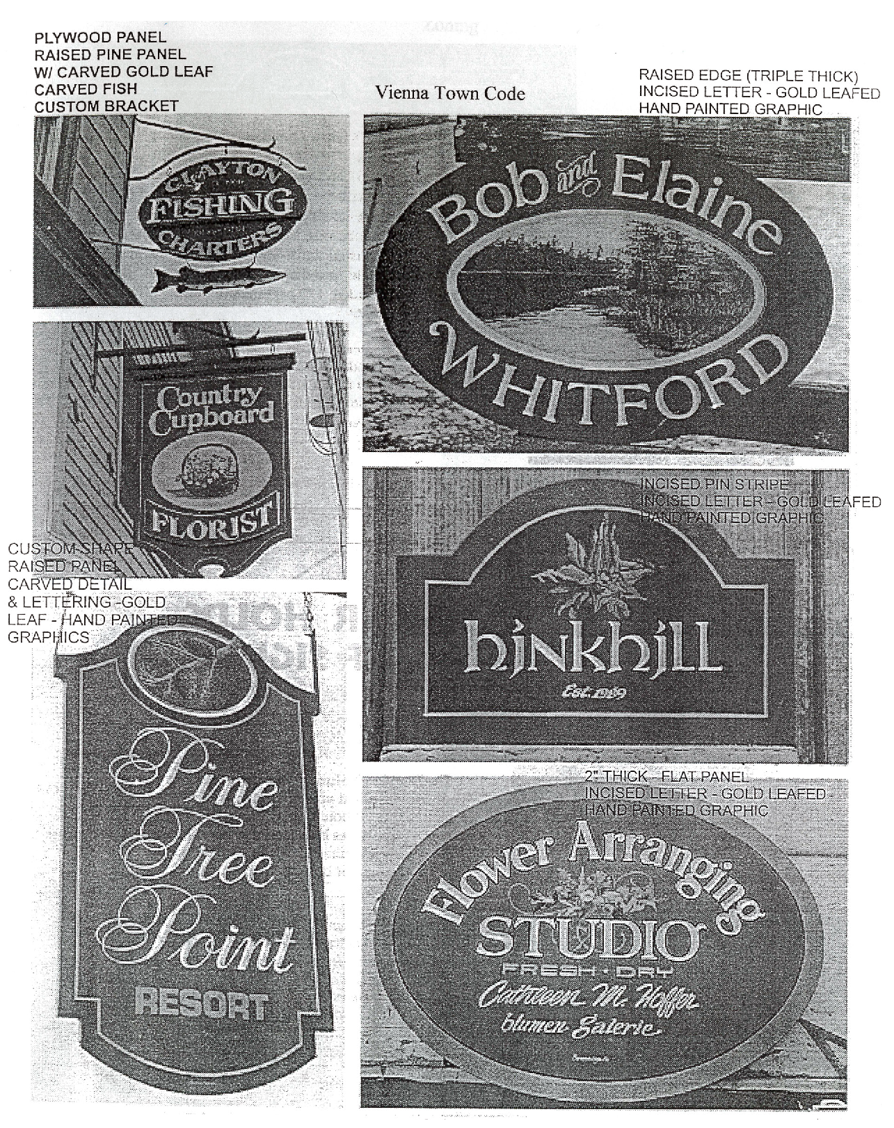 FIGURE 2.28. Sign Examples.