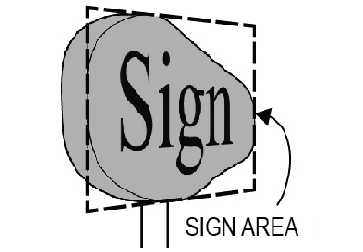 Figure 9-2: Freestanding Sign