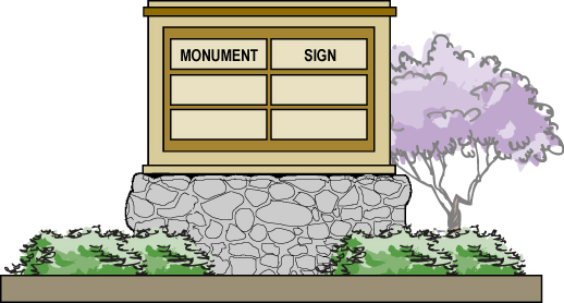 Figure 3-16. Monument Sign