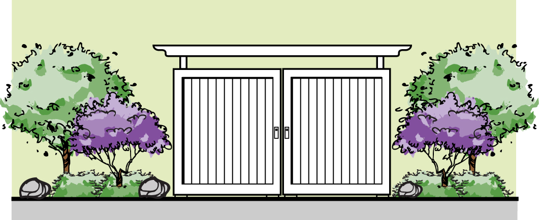 Figure 3-20. Trash and Storage Enclosures