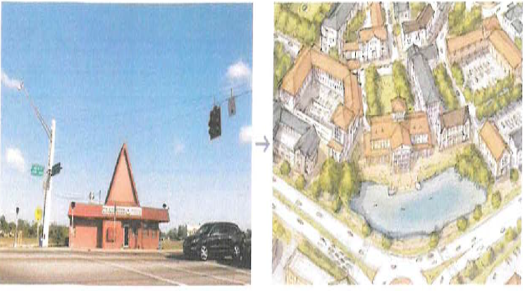 Figure 4-V-12 Illustrative redevelopment potential