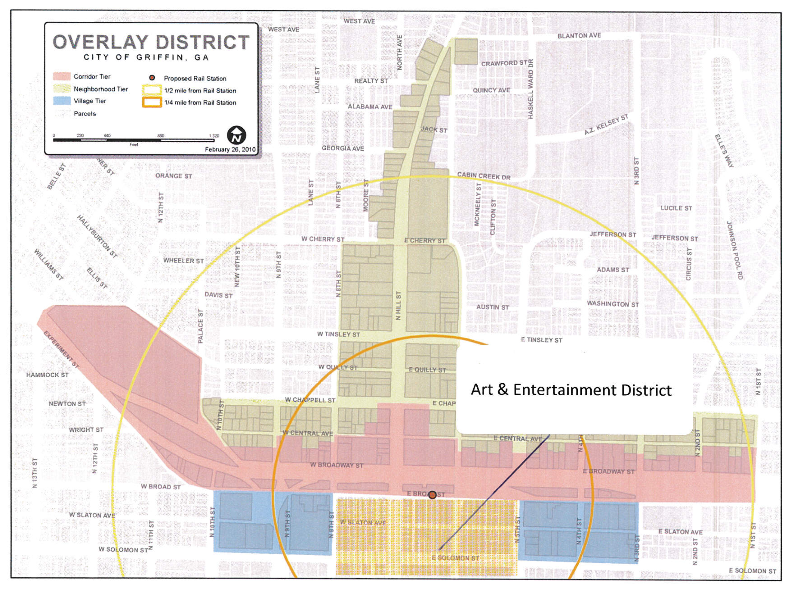 7.1 Overlay District Map