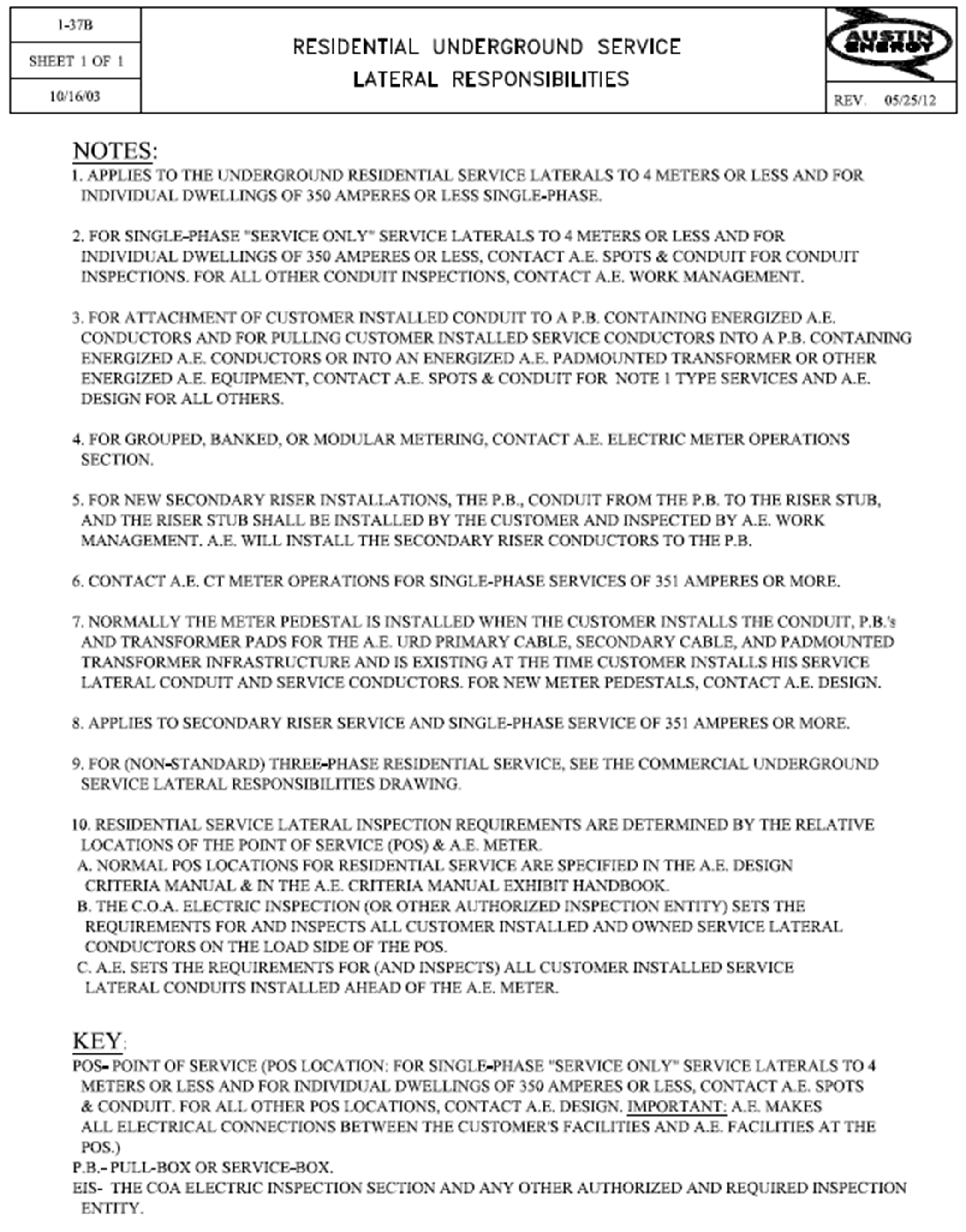 Utility Requirement Chart.pdf Utilities Criteria Manual | Utilities Criteria Manual – FYVISM