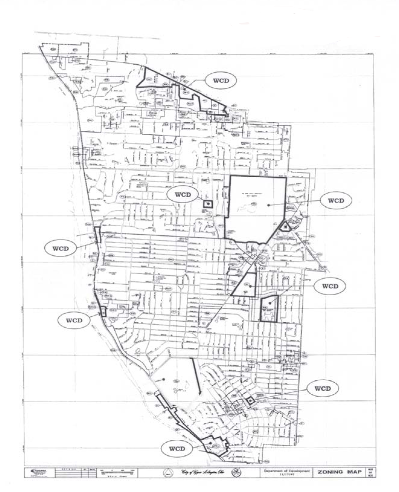 EXHIBIT A WIRELESS COMMUNICATION DISTRICT OVERLAY MAP