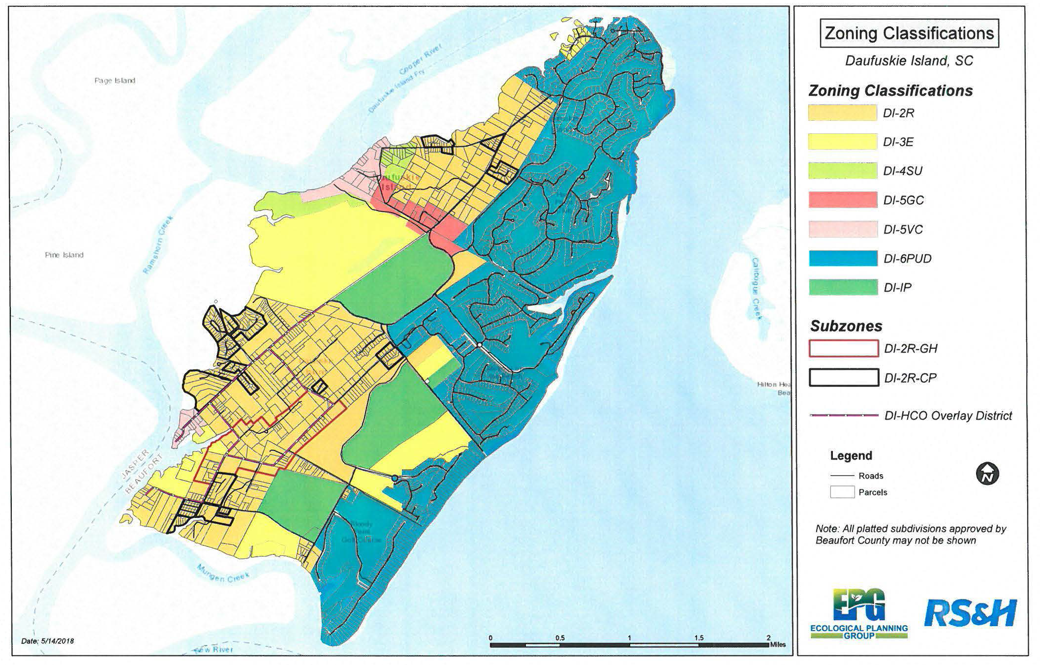 Beaufort County Sc Zoning Map Appendix B: - Daufuskie Island Community Development Code | Community  Development Code | Beaufort County, Sc | Municode Library