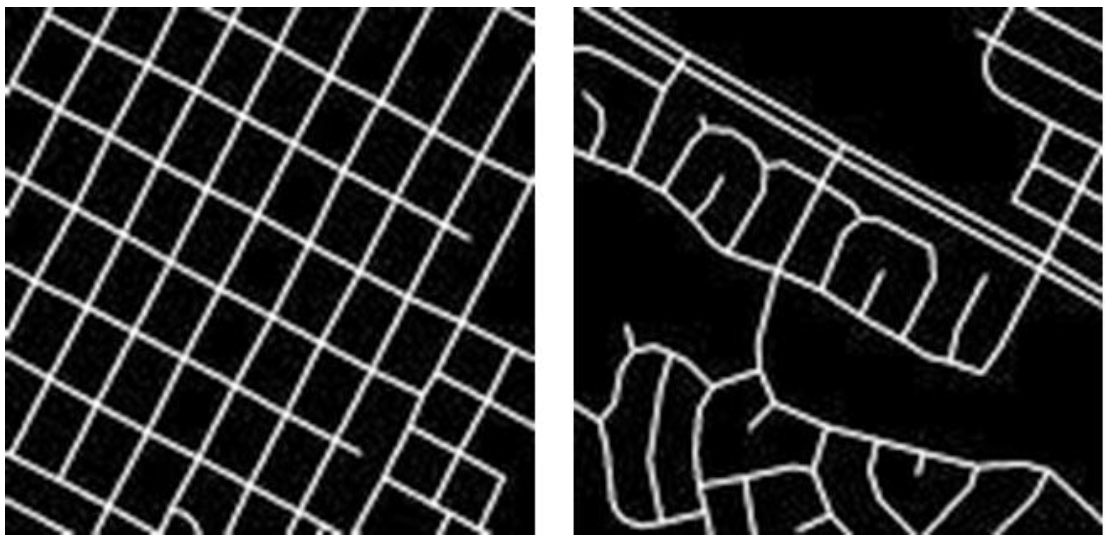 Figure A.13.80.A: The grid or modified grid; and the cul-de-sac and pipestem.