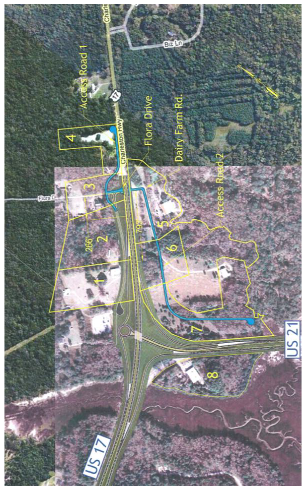 Map C.6.30: Gardens Corner Access Map