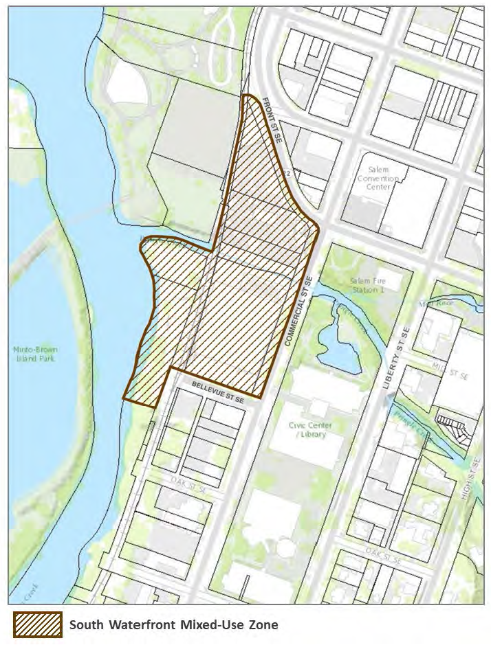 FIGURE 531-1. SOUTH WATERFRONT MIXED-USE ZONE