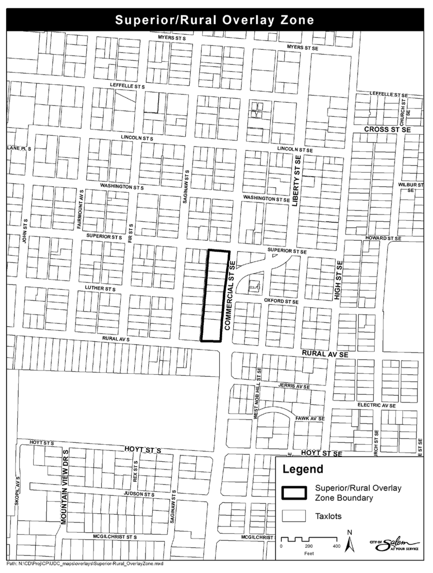 Figure 621-1. Superior/Rural Overlay Zone