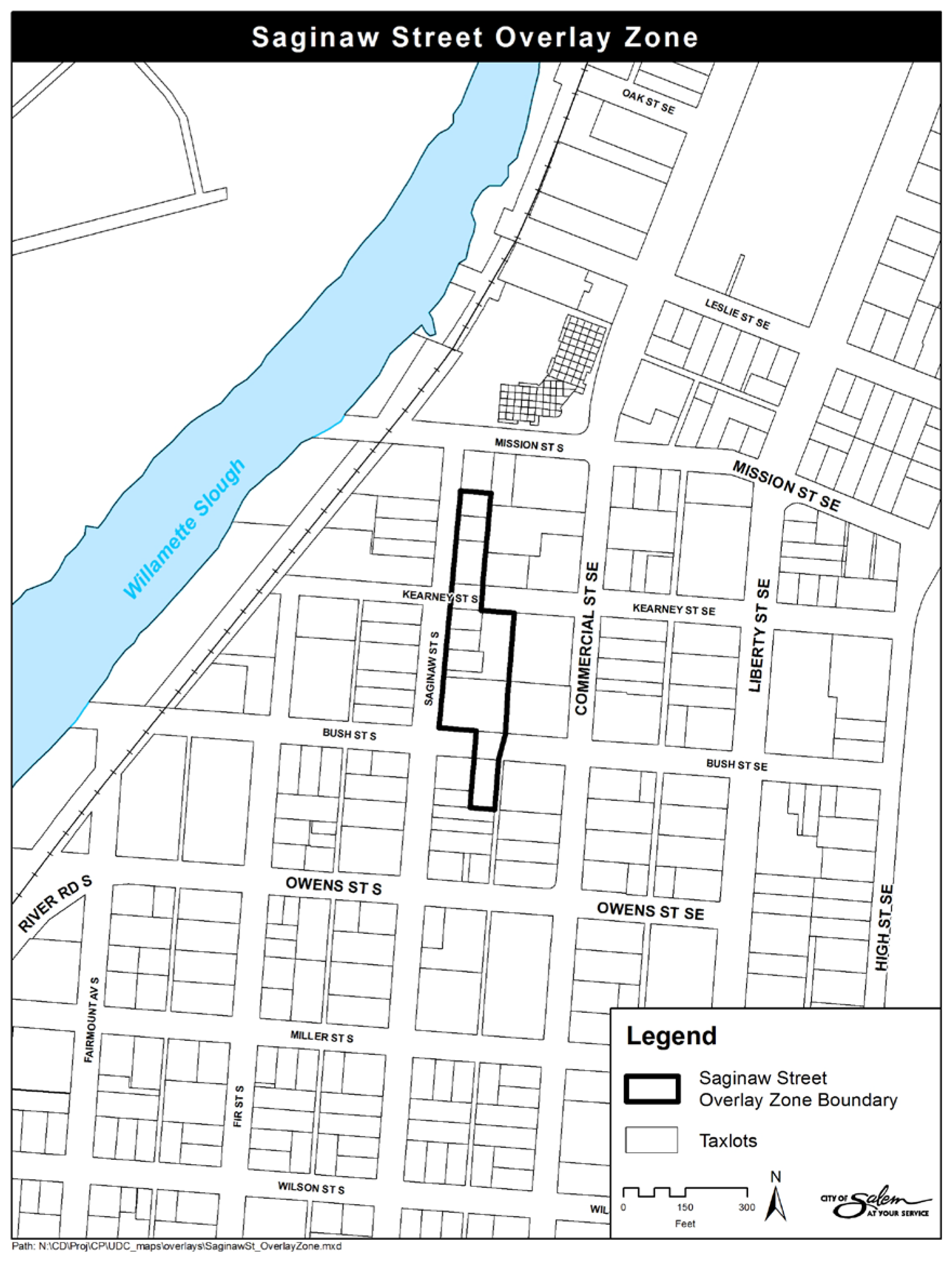 Figure 625-1. Saginaw Street Overlay Zone