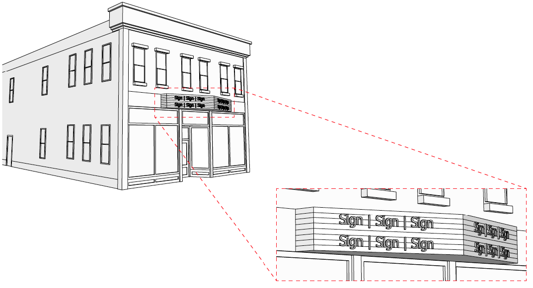 Figure 11-11-10-4 Marquee Signs