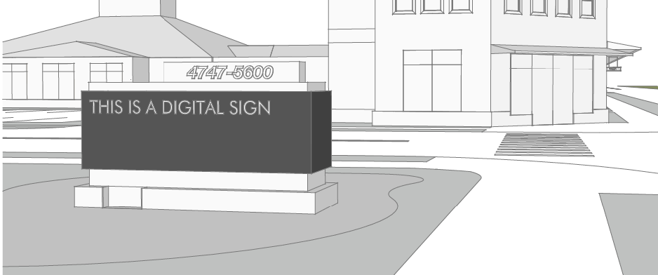 Figure 11-11-7-5 Digital Signs