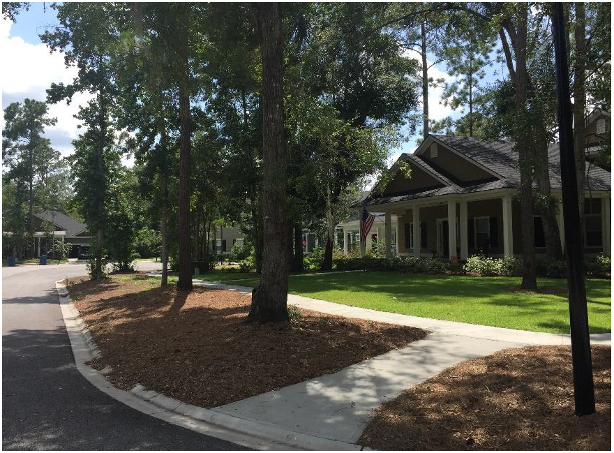 Example: Pedestrian amenities enhance neighborhood mobility