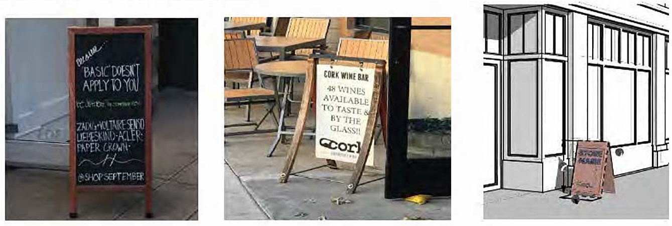 Portable sign-Sandwich Board: