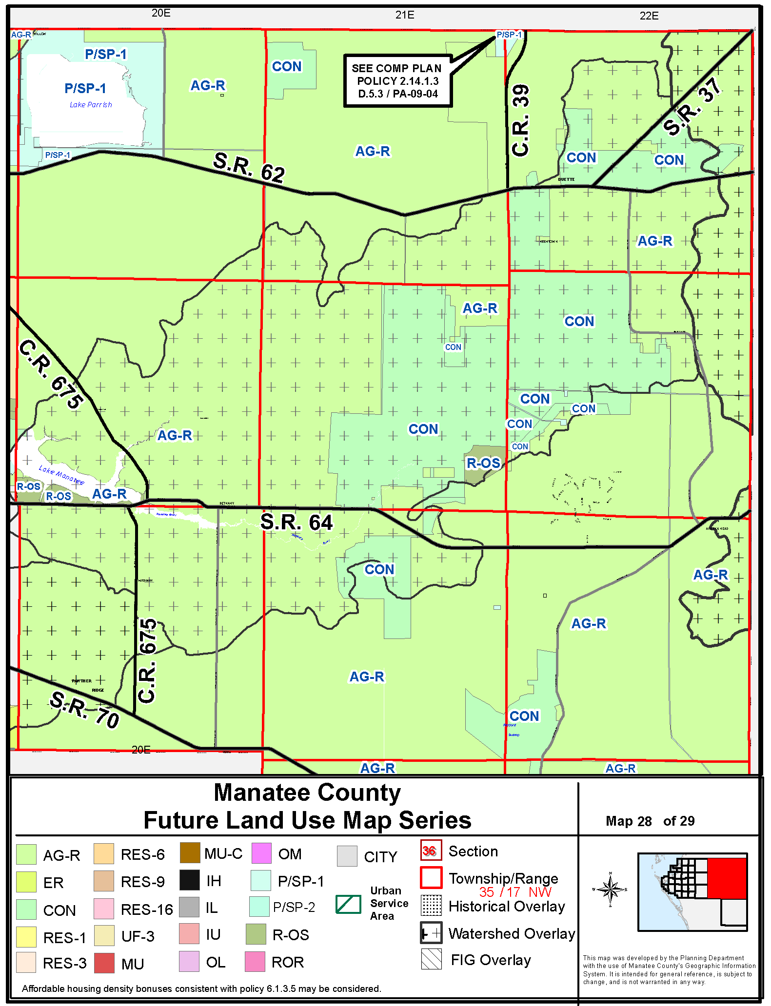 Element 2 Future Land Use Comprehensive Plan Manatee County Fl Municode Library