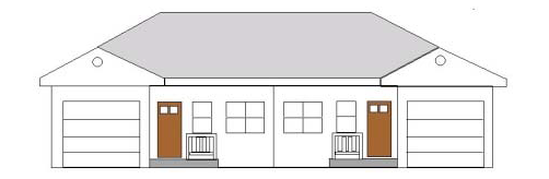 Two-Family Dwelling, Semi-Detached