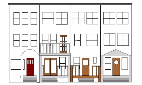 Single-Family Attached Dwelling, Townhouse