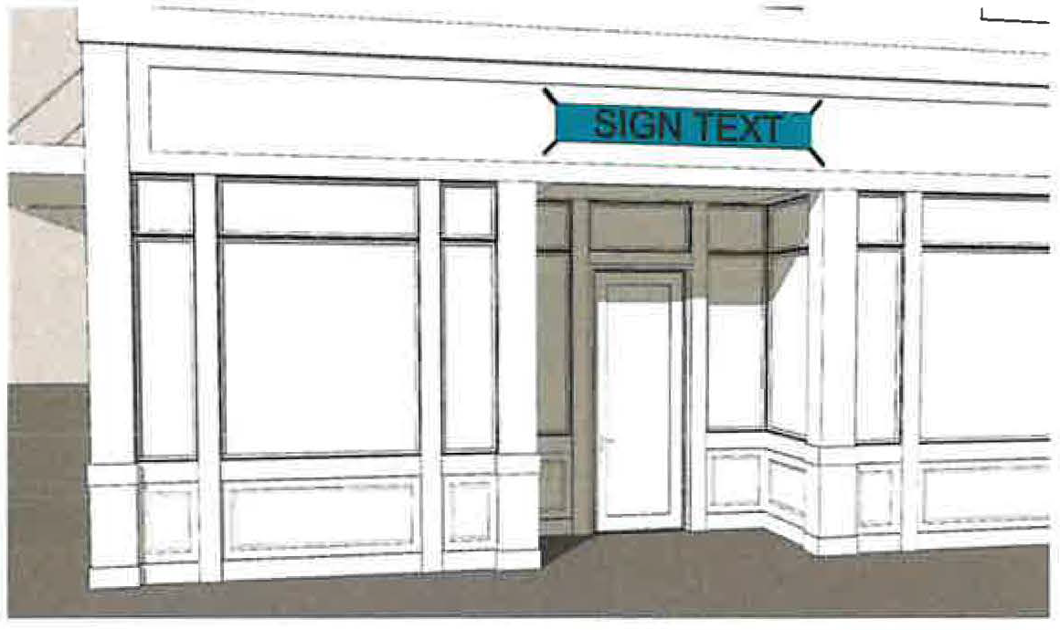 Figure 1129.14-2: Example Banner Sign