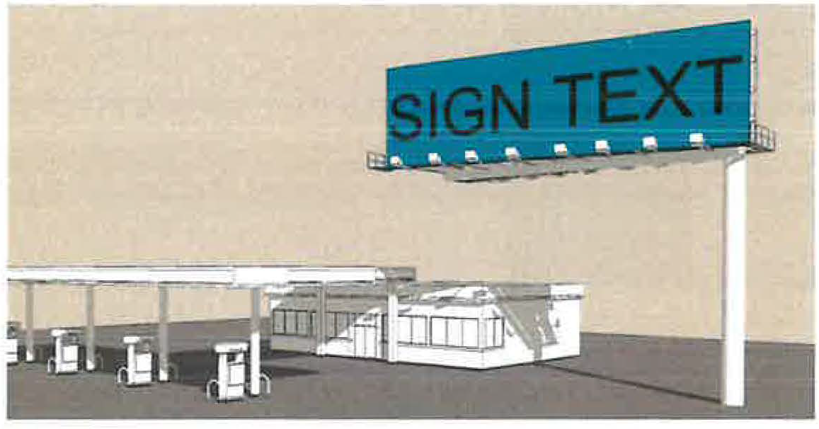 Figure 1129.14-3: Example Billboard Sign