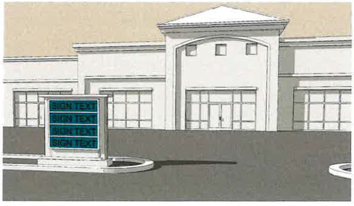 Figure 1129.14-8: Example Monument Sign